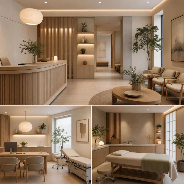 Interior Design Trends That Elevate Healthcare Spaces- Japandi